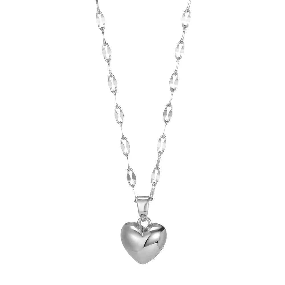 Trendy Heart Pendant Necklace